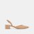 LT TAN CRINKLE PATENT LEATHER